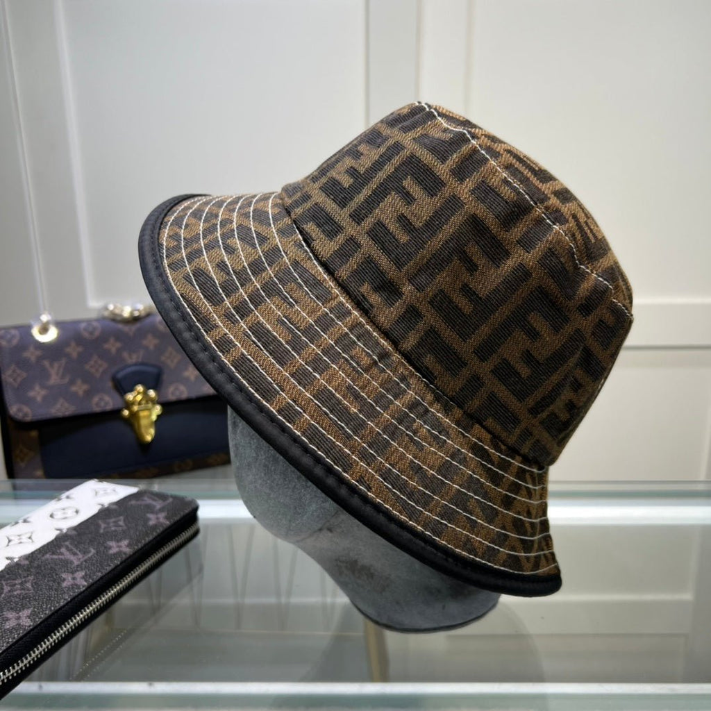Fendi FF Monogram Bucket Hat - Serene