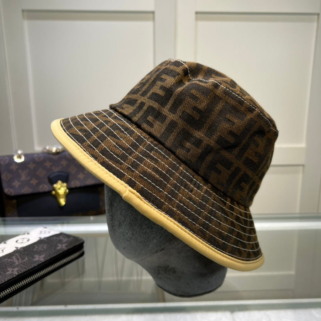 Fendi FF Monogram Bucket Hat - Serene