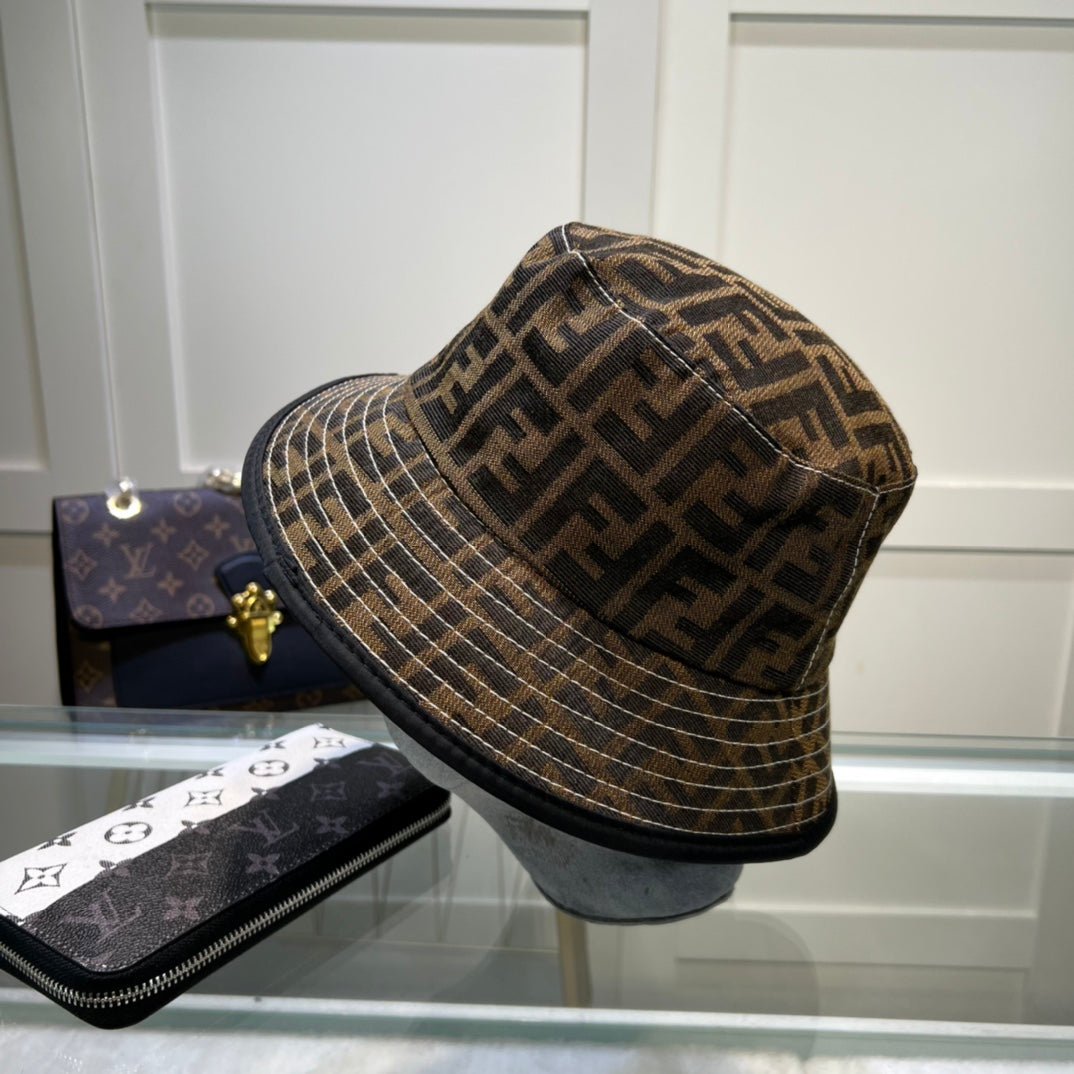 Fendi FF Monogram Bucket Hat - Serene