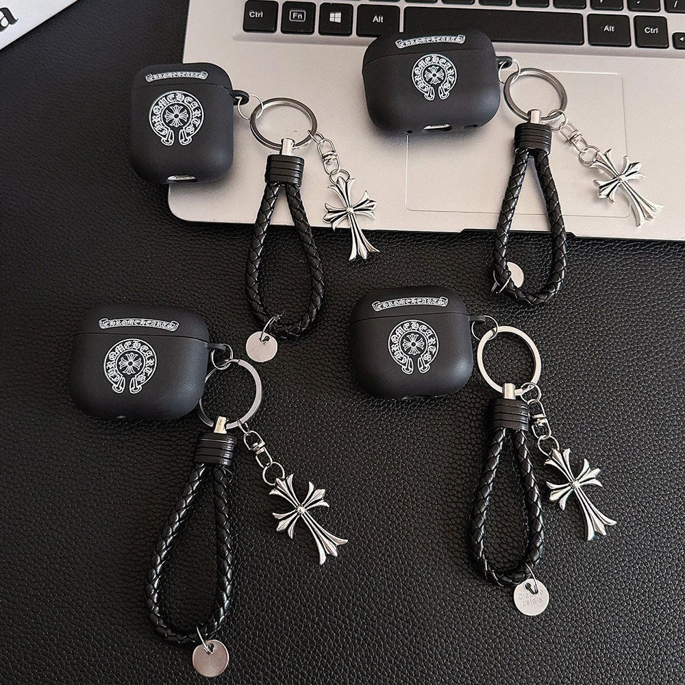 Gothic Cross AirPods Case with Charm - Serene