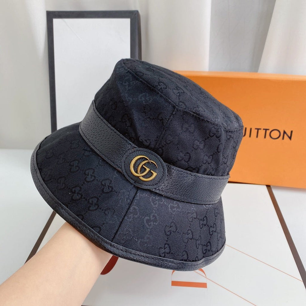Gucci Bucket Hat GG Belt Buckle - Serene