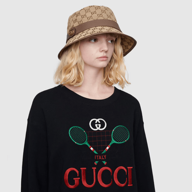 Gucci Bucket Hat GG Belt Buckle - Serene