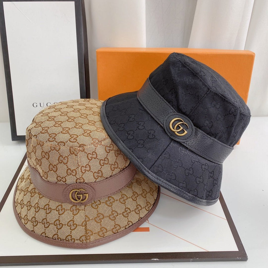 Gucci Bucket Hat GG Belt Buckle - Serene
