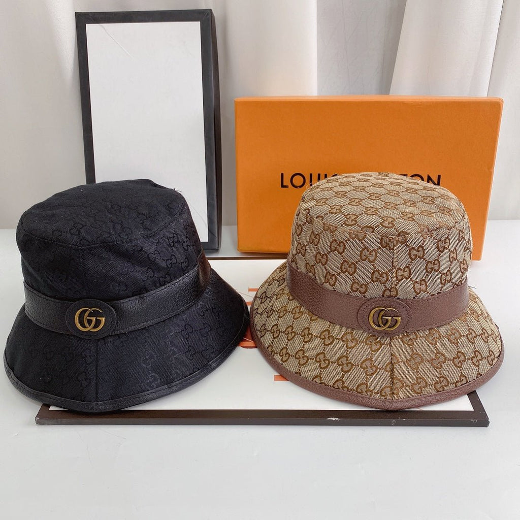 Gucci Bucket Hat GG Belt Buckle - Serene