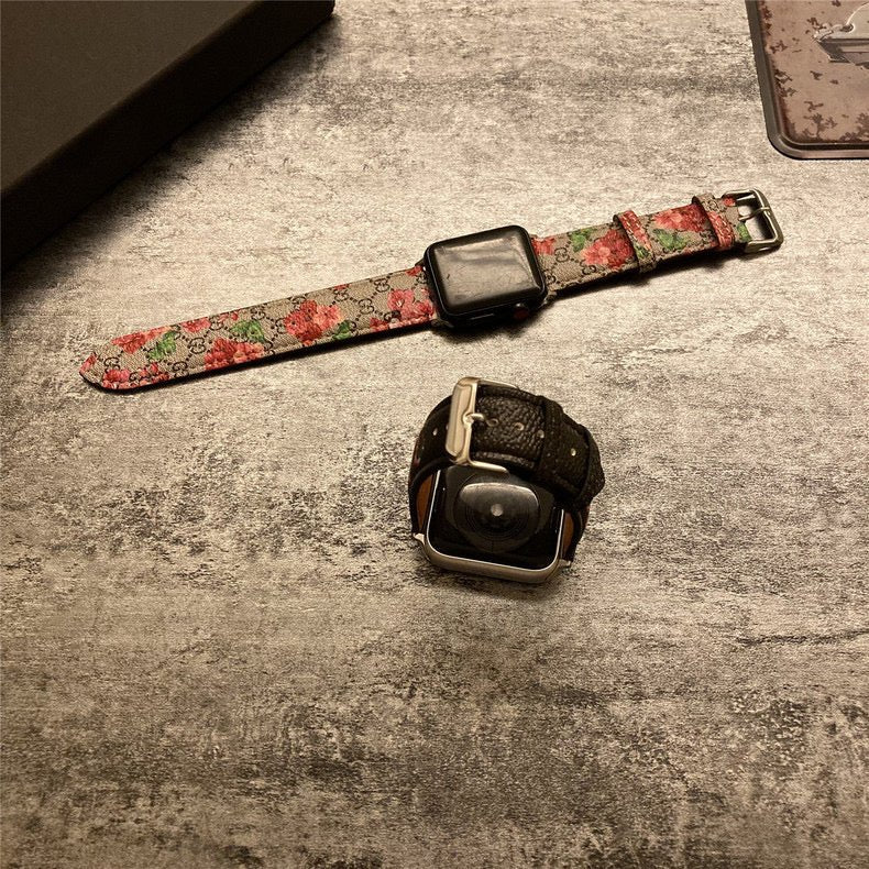 Gucci GG Blooms Apple Watch Band – Floral Luxury Strap - Serene