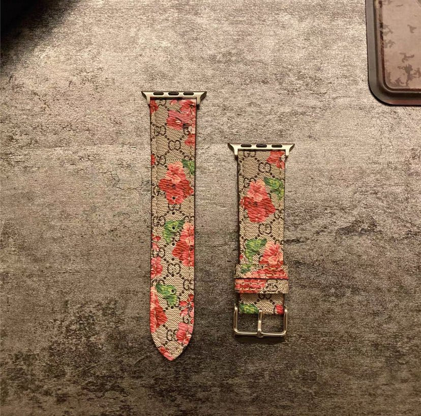 Gucci GG Blooms Apple Watch Band – Floral Luxury Strap - Serene
