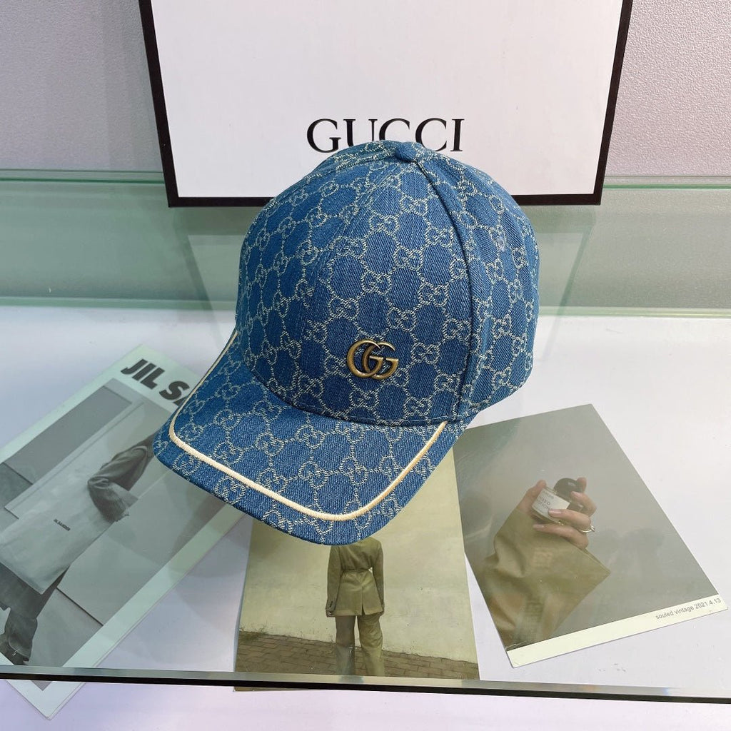 Gucci GG Canvas Baseball Cap | Luxury Designer Adjustable Hat - Serene