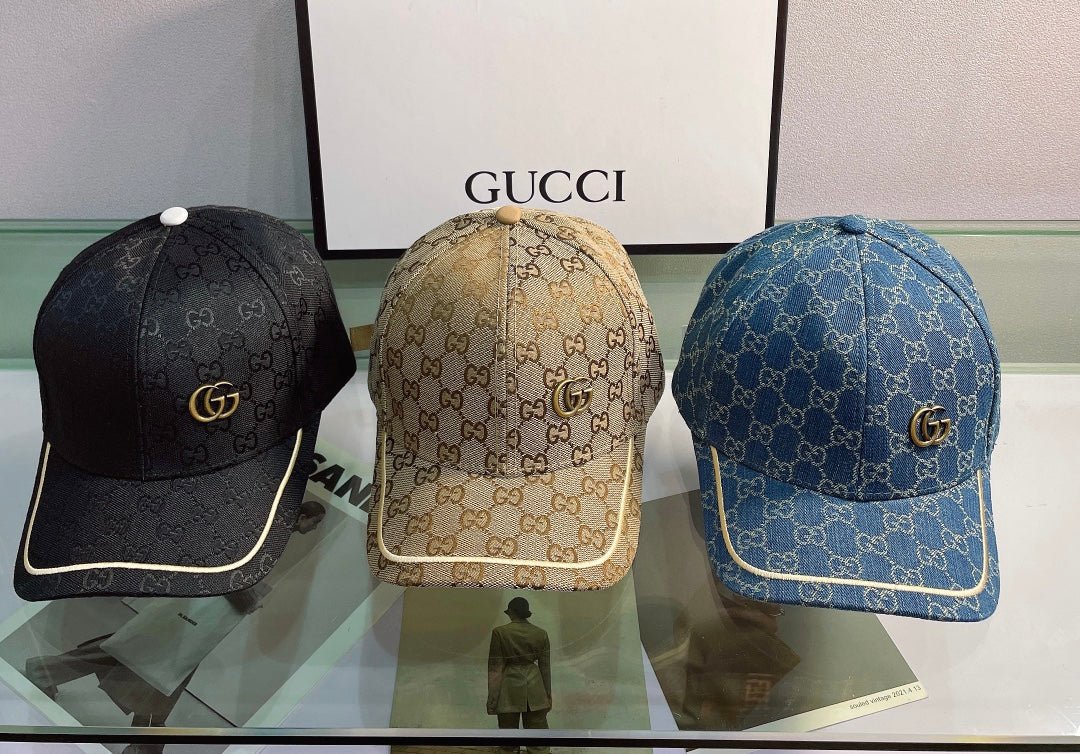 Gucci GG Canvas Baseball Cap | Luxury Designer Adjustable Hat - Serene