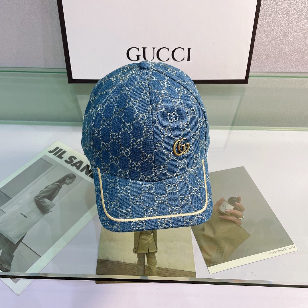 Gucci GG Canvas Baseball Cap | Luxury Designer Adjustable Hat - Serene