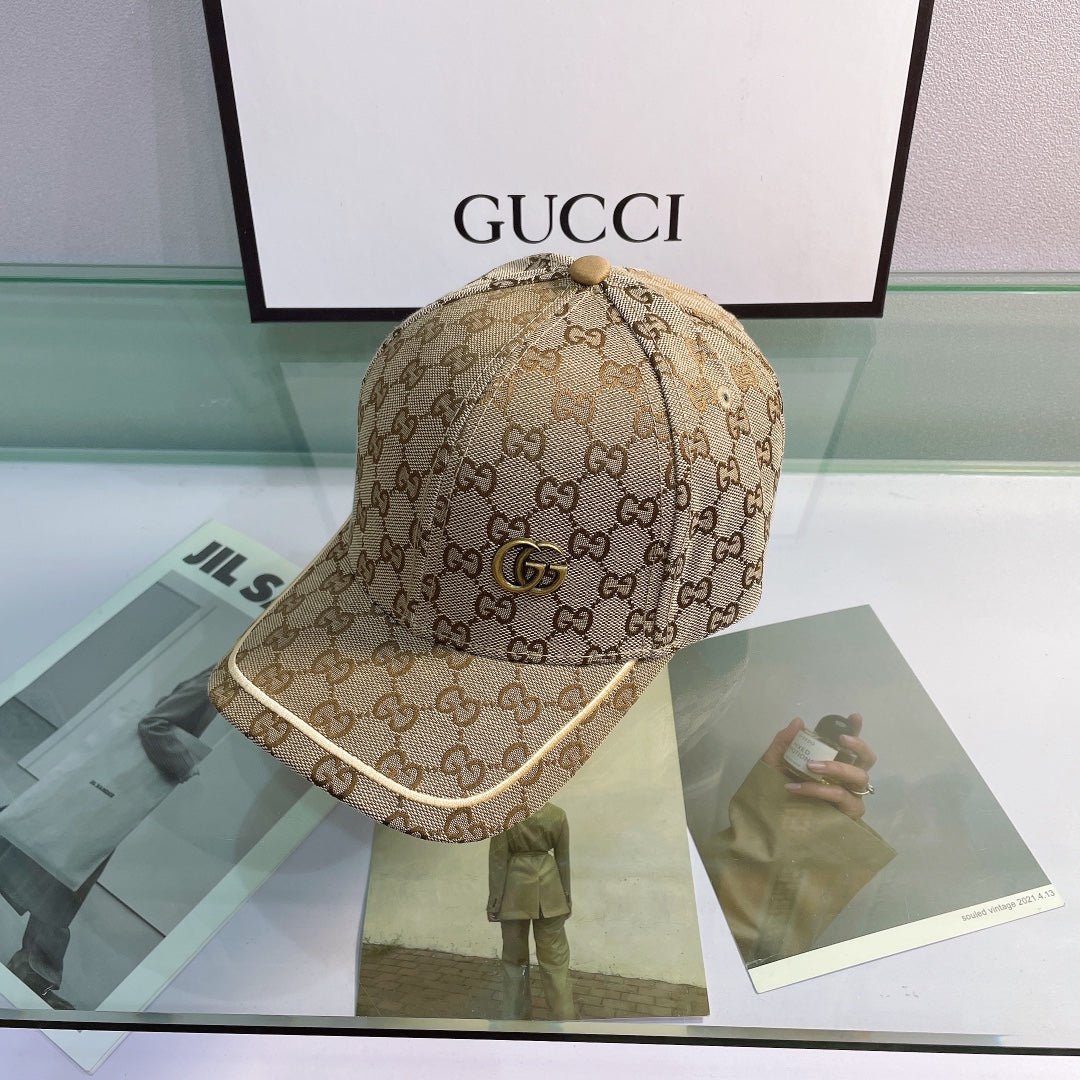 Gucci GG Canvas Baseball Cap | Luxury Designer Adjustable Hat - Serene