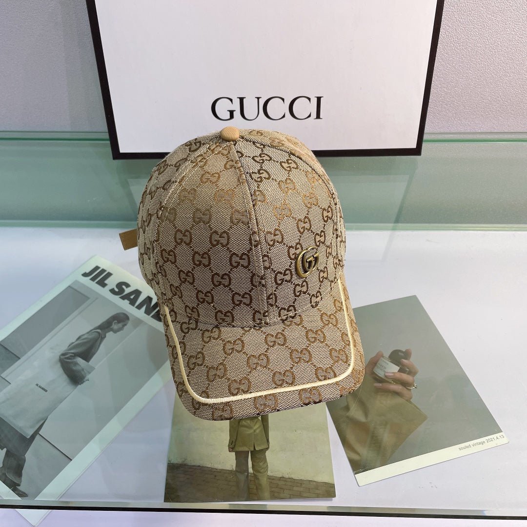Gucci GG Canvas Baseball Cap | Luxury Designer Adjustable Hat - Serene