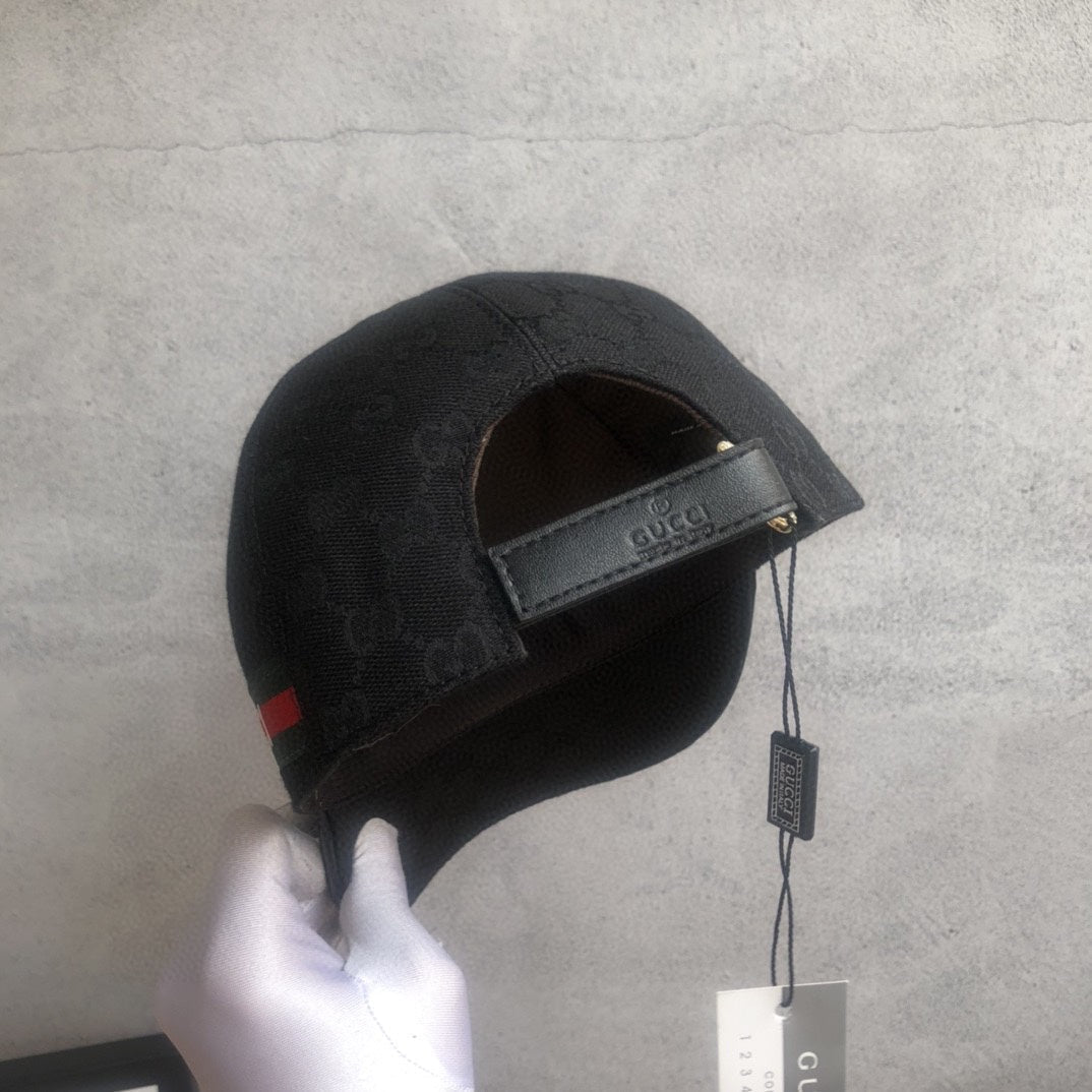 Gucci GG Monogram Web Baseball Cap | Luxury Designer Hat - Serene