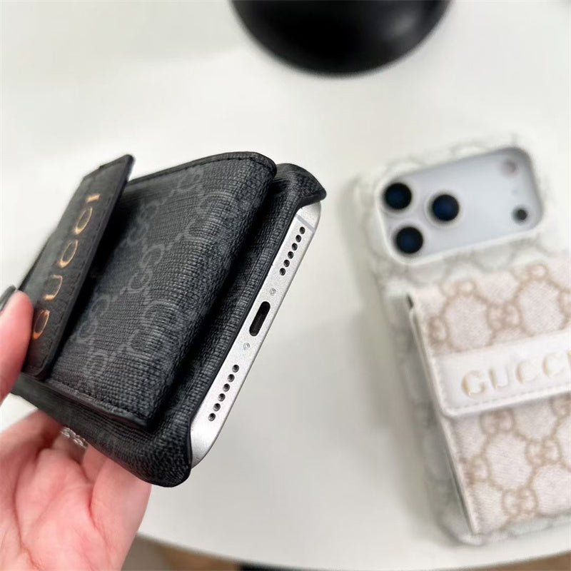 Gucci iPhone 18 Pro Case With Strap – Luxury GG iPhone Case - Serene