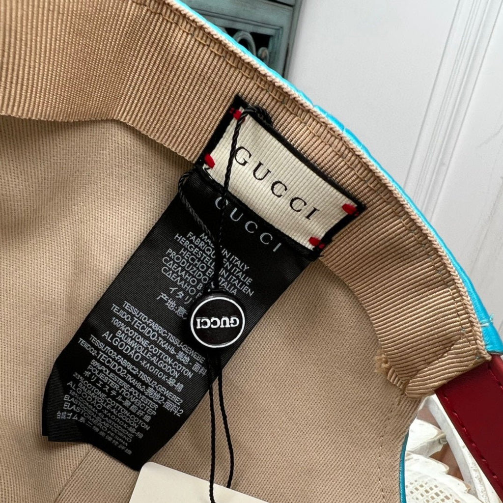 Gucci x Adidas Satin Embroidered Baseball Cap - Serene