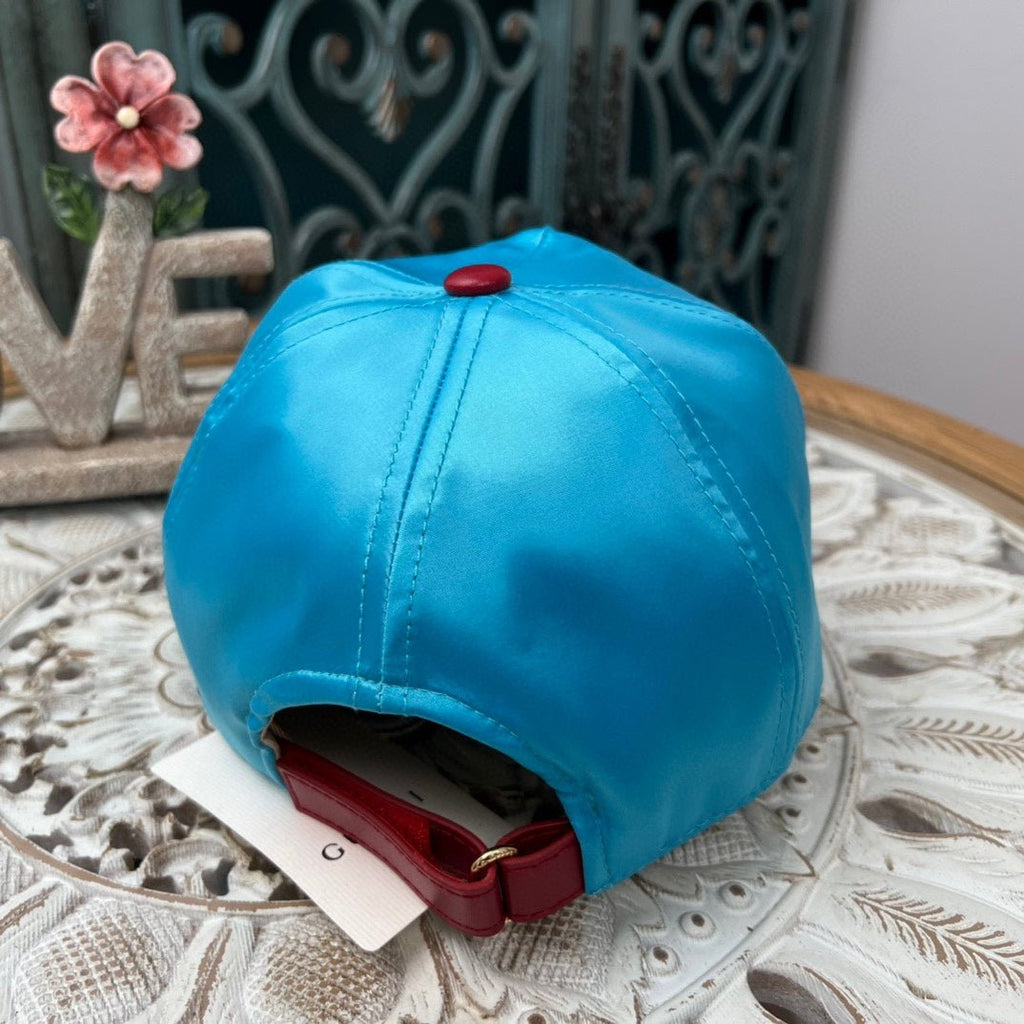 Gucci x Adidas Satin Embroidered Baseball Cap - Serene
