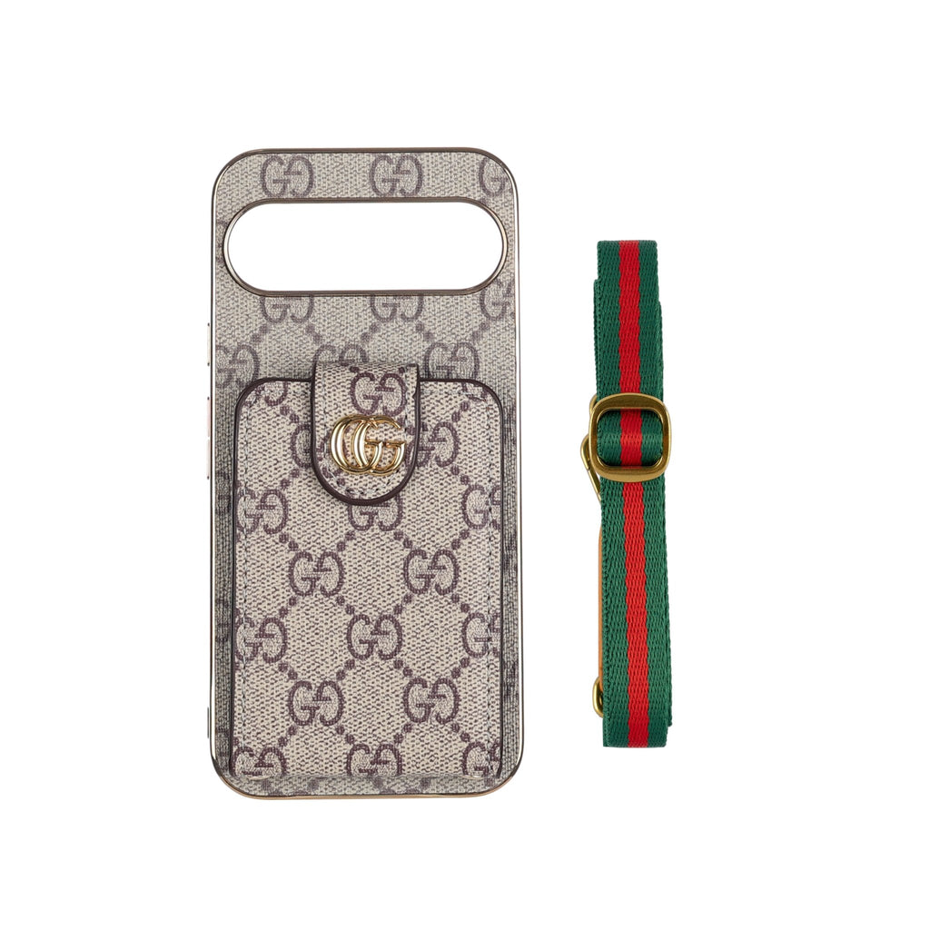 Leather Gucci Google Pixel 10 Pro XL Case – Luxury Designer Cover - Serene