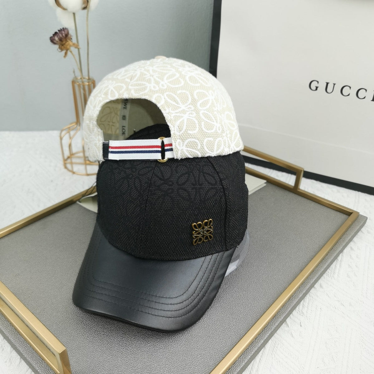 Loewe Leather Baseball Cap – Luxury Designer Cap - Serene