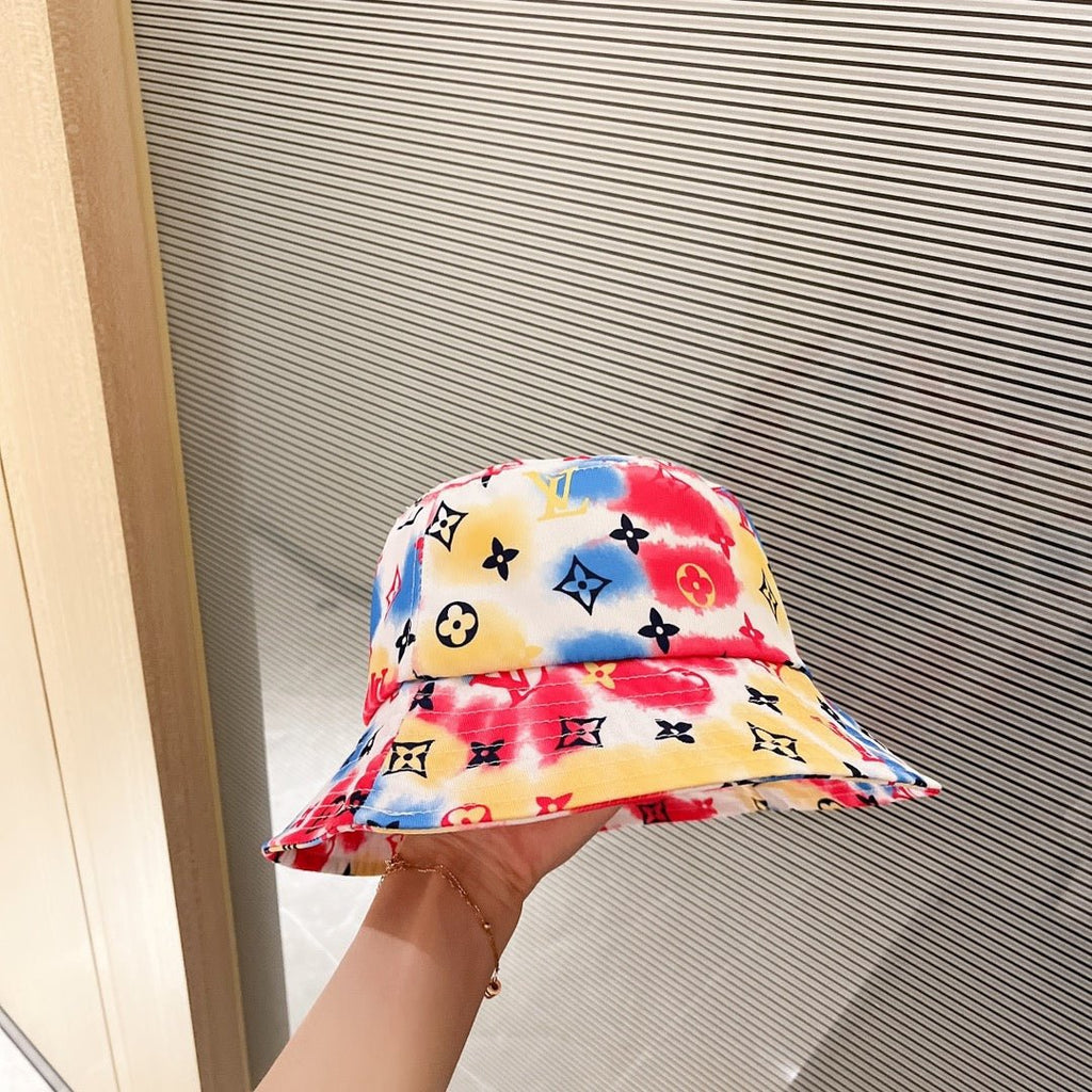 Louis Vuitton Camouflage Graffiti Bucket Hat - Serene