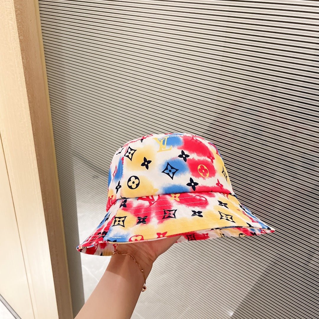 Louis Vuitton Camouflage Graffiti Bucket Hat - Serene