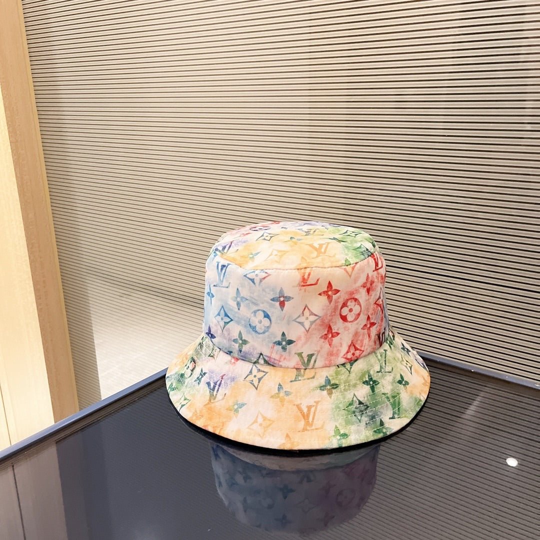 Louis Vuitton Camouflage Graffiti Bucket Hat - Serene