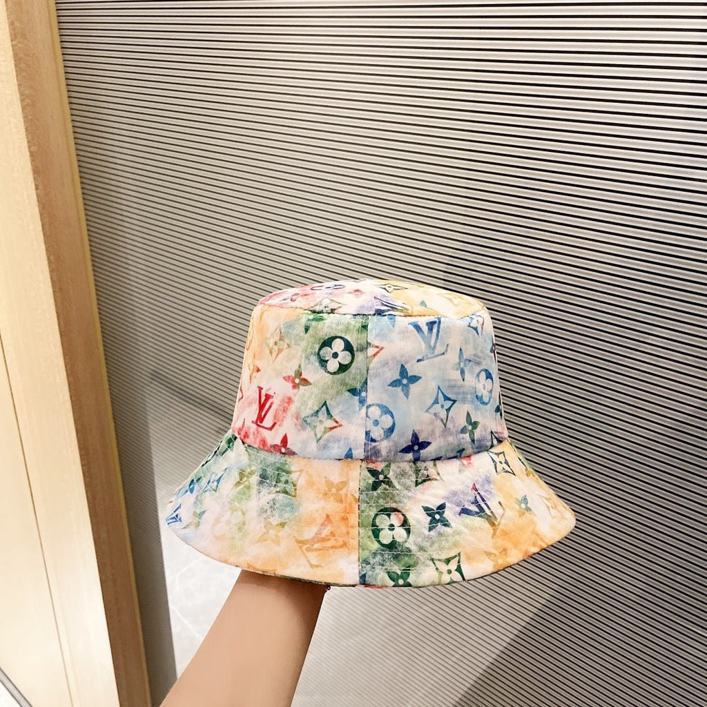 Louis Vuitton Camouflage Graffiti Bucket Hat - Serene