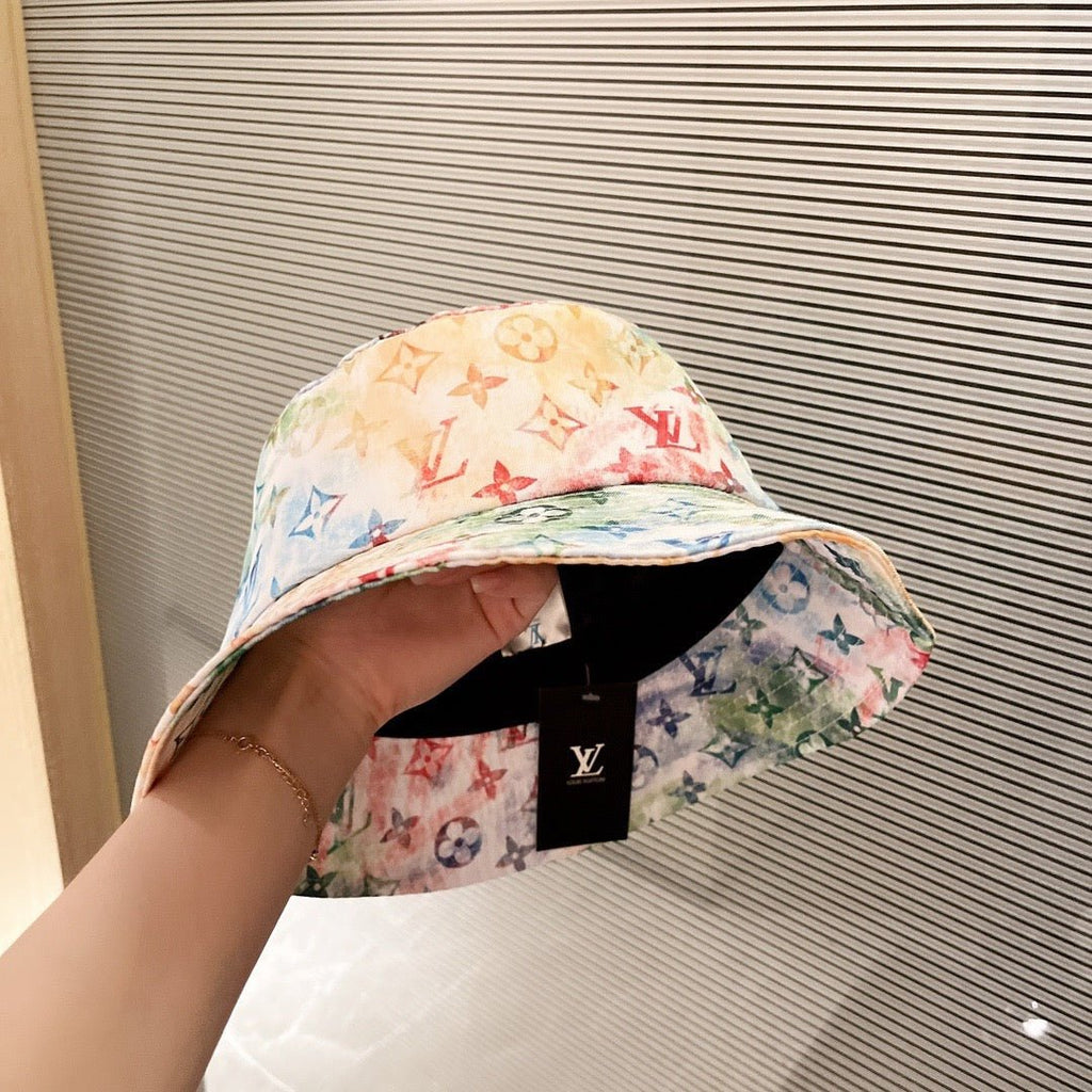 Louis Vuitton Camouflage Graffiti Bucket Hat - Serene