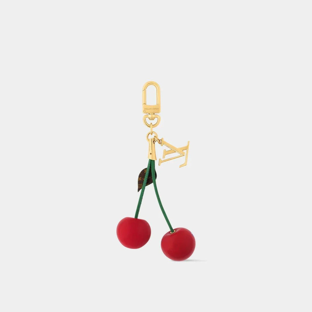 Louis Vuitton Cherry Monogram Bag Charm Keychain - Serene