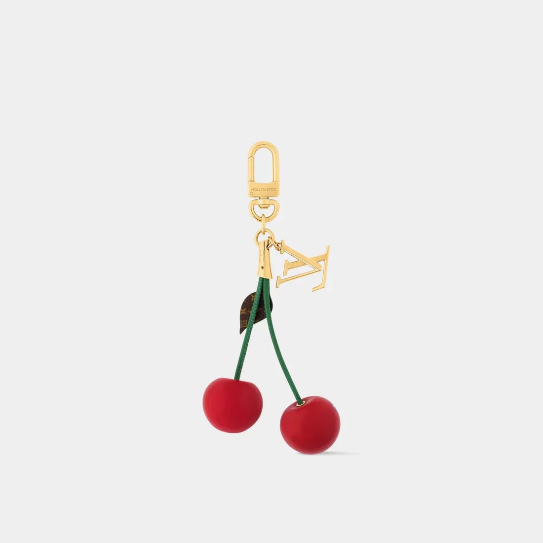 Louis Vuitton Cherry Monogram Bag Charm Keychain - Serene