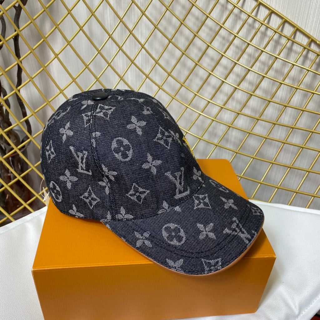 Louis Vuitton Embroidered Denim Baseball Cap - Serene