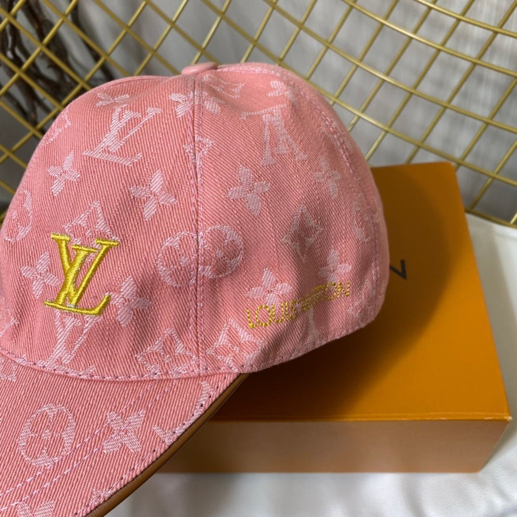 Louis Vuitton Embroidered Denim Baseball Cap - Serene