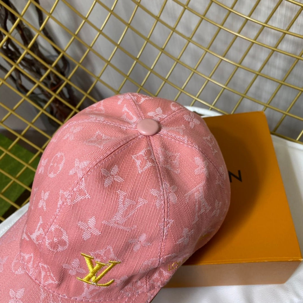 Louis Vuitton Embroidered Denim Baseball Cap - Serene