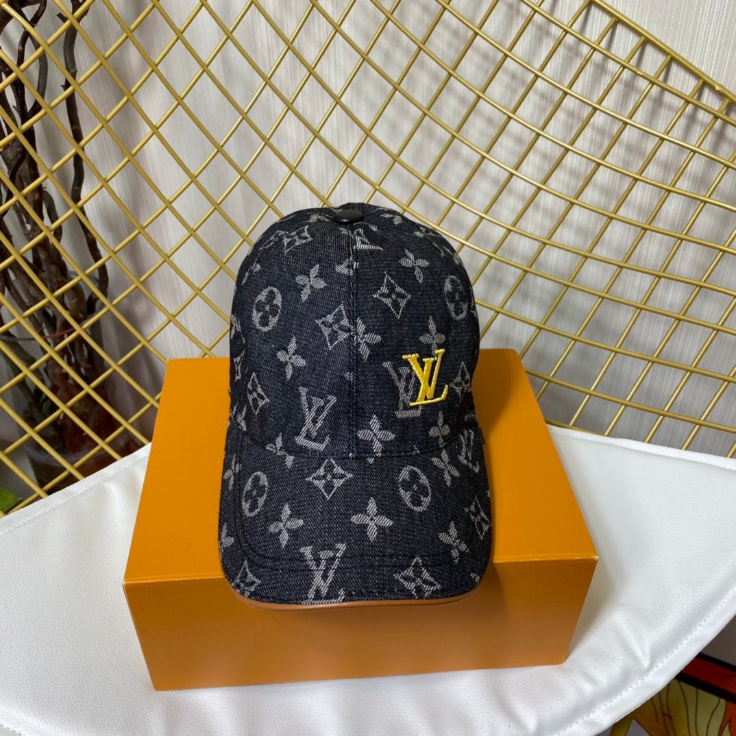 Louis Vuitton Embroidered Denim Baseball Cap - Serene