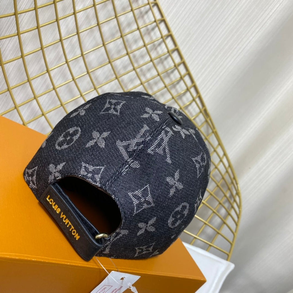 Louis Vuitton Embroidered Denim Baseball Cap - Serene