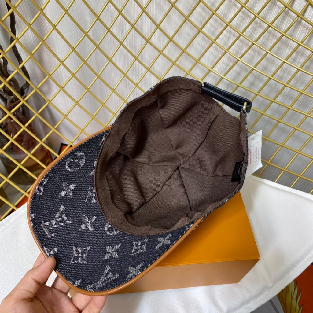 Louis Vuitton Embroidered Denim Baseball Cap - Serene