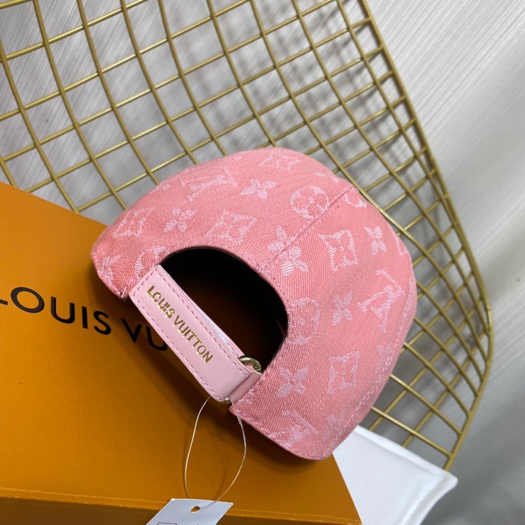 Louis Vuitton Embroidered Denim Baseball Cap - Serene