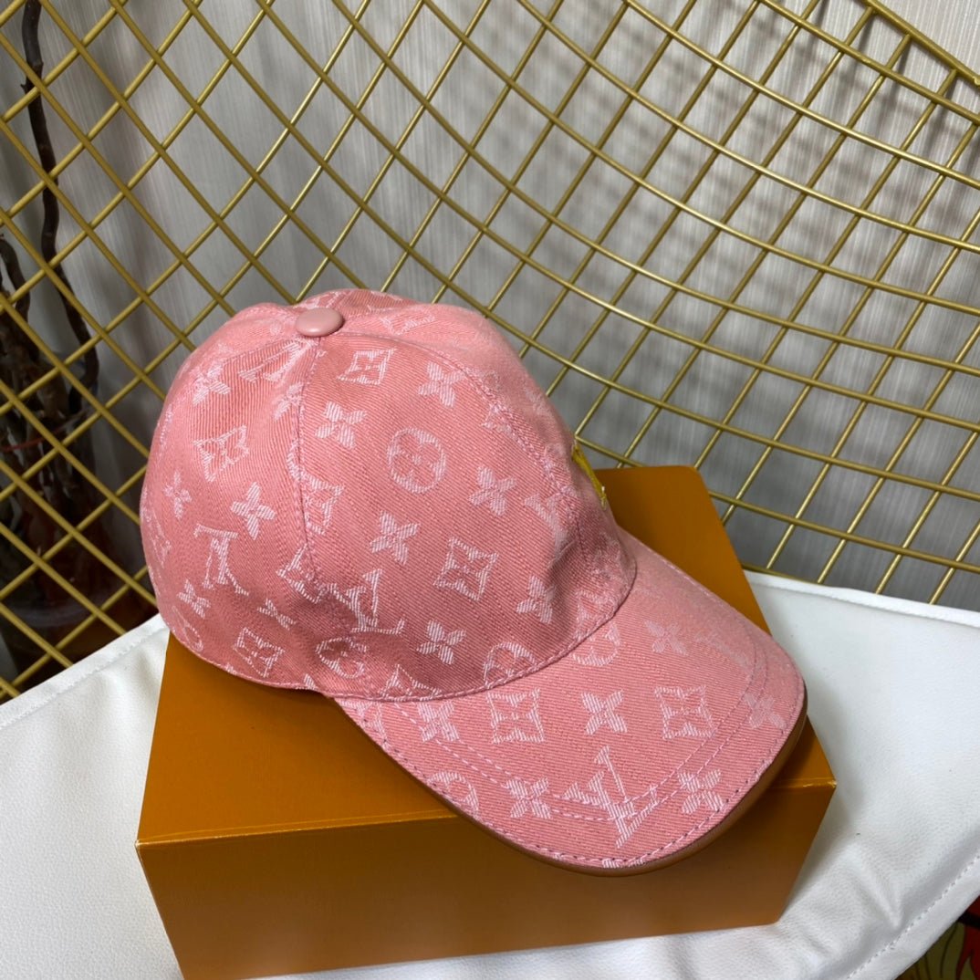 Louis Vuitton Embroidered Denim Baseball Cap - Serene