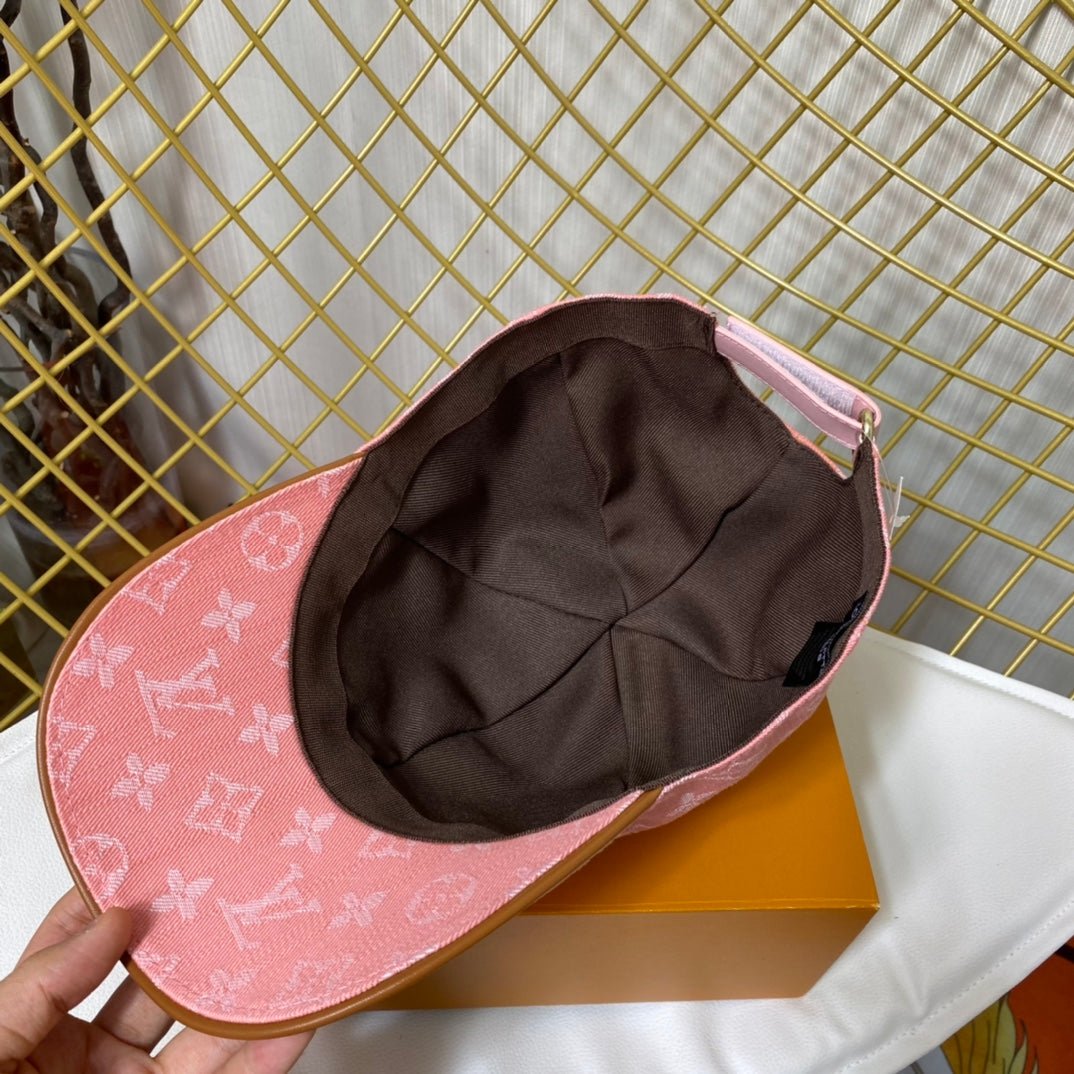 Louis Vuitton Embroidered Denim Baseball Cap - Serene