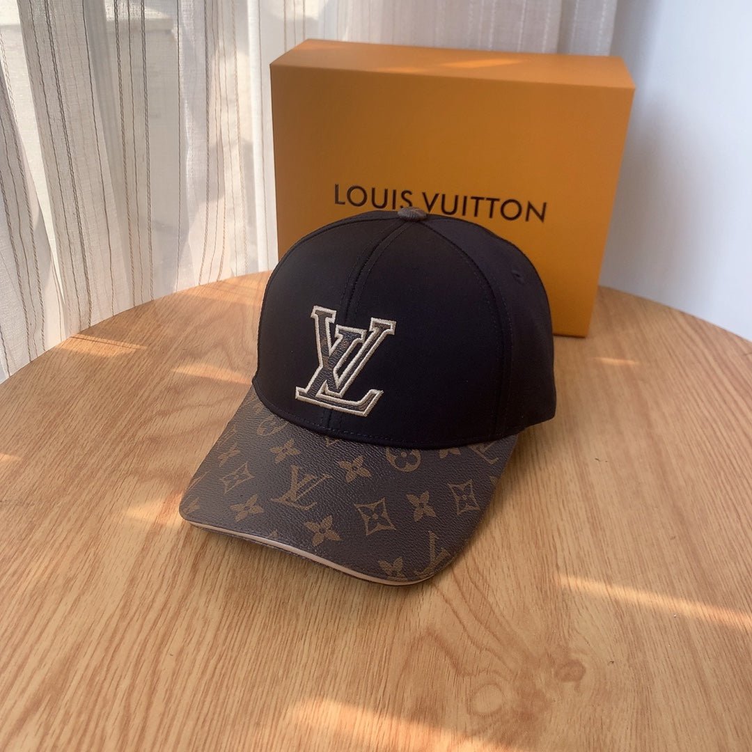 Louis Vuitton Embroidered PU Patchwork Baseball Cap - Serene