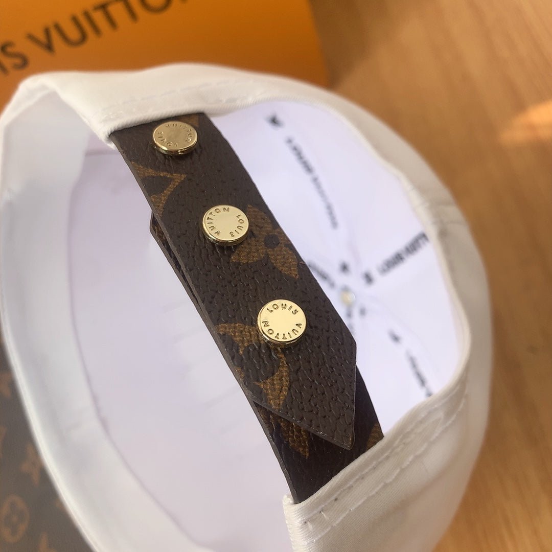 Louis Vuitton Embroidered PU Patchwork Baseball Cap - Serene