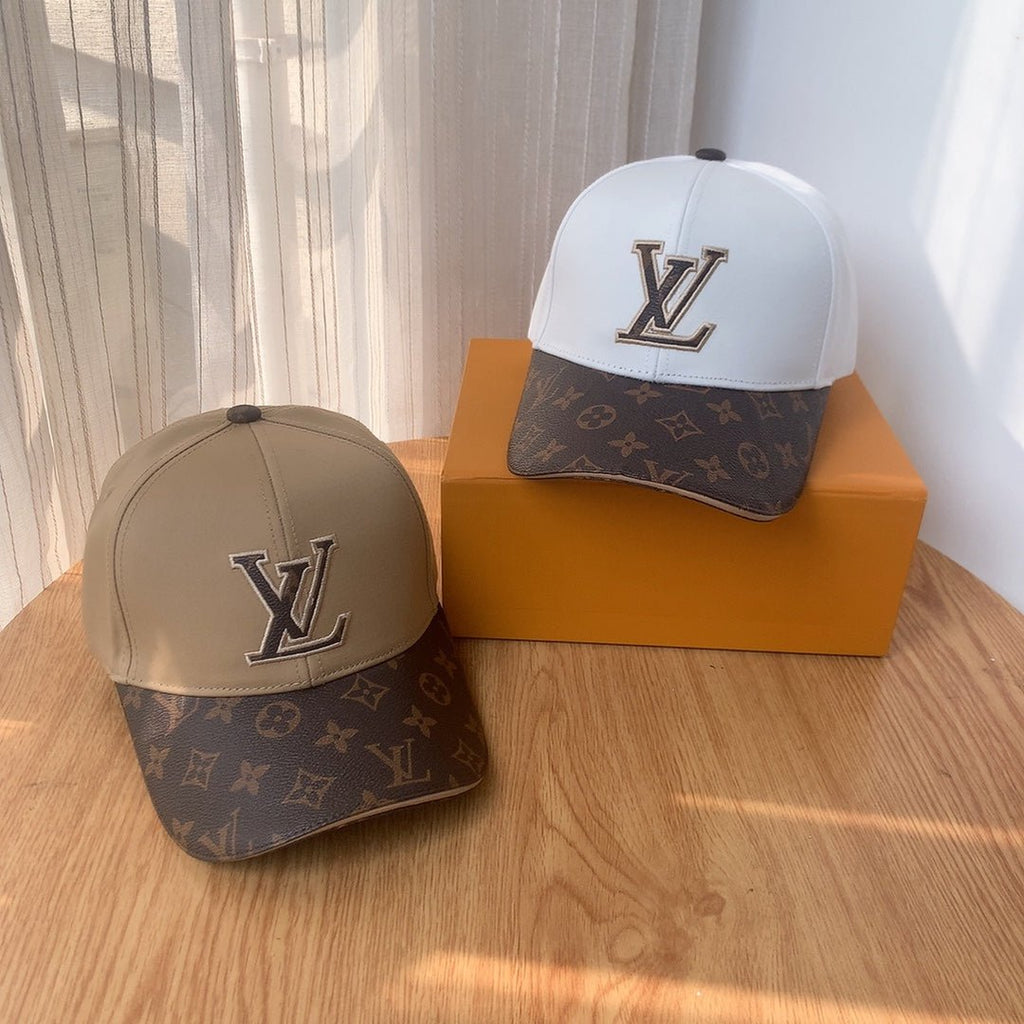 Louis Vuitton Embroidered PU Patchwork Baseball Cap - Serene