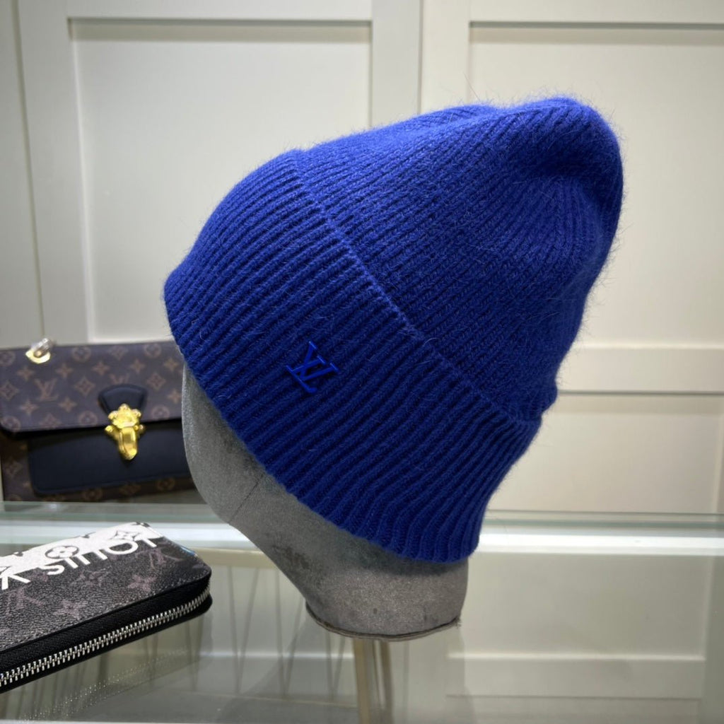 Louis Vuitton Embroidered Wool Beanie | Luxury Designer Winter Hat - Serene