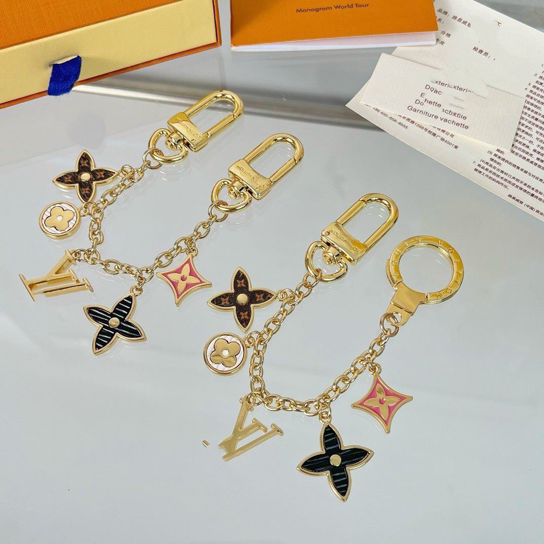 Louis Vuitton Flower Charm Keychain - Serene