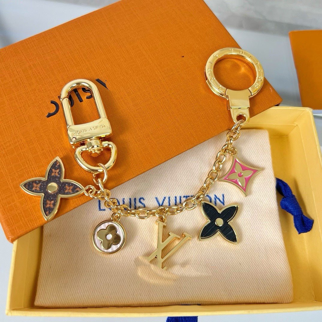 Louis Vuitton Flower Charm Keychain - Serene