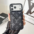 Louis Vuitton iPhone 18 Pro Case with Cardholder – Small Monogram Leather - Serene