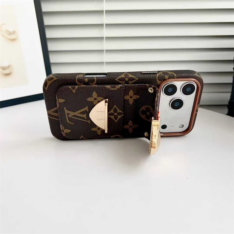 Louis Vuitton iPhone 18 Pro Case With Strap – Luxury Designer Crossbody Cover - Serene
