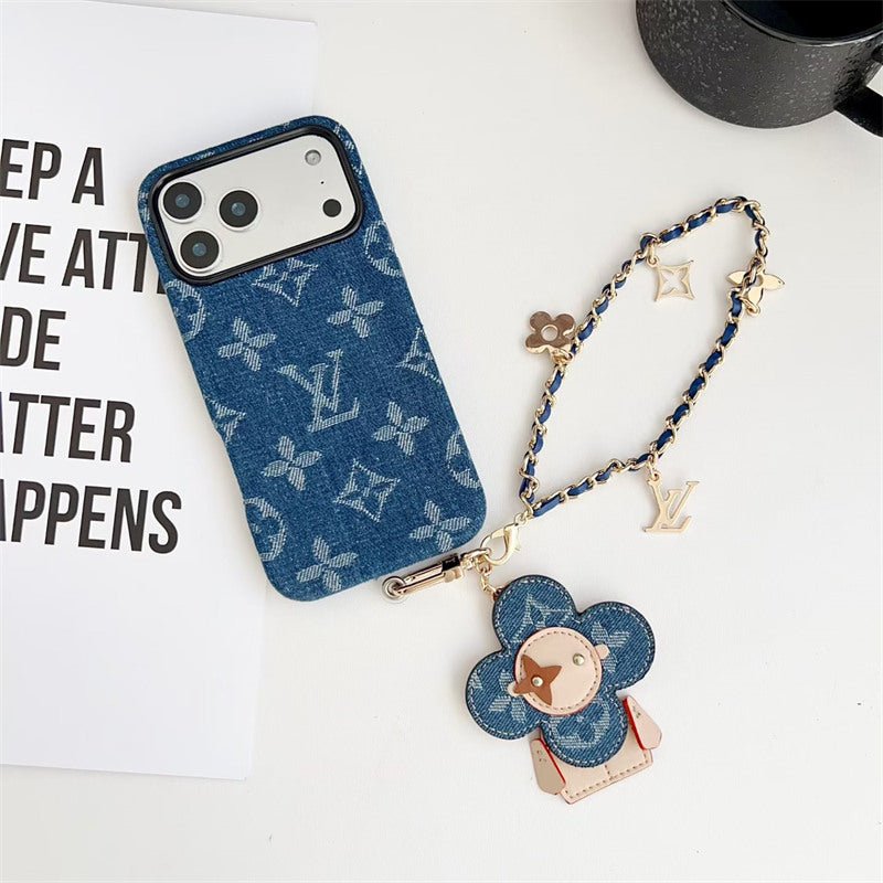 Louis Vuitton iPhone 18 Pro Case With Strap – Luxury Designer Crossbody Cover - Serene