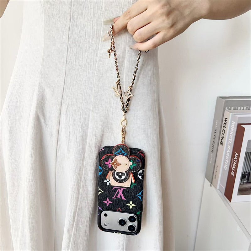 Louis Vuitton iPhone 18 Pro Case With Strap – Luxury Designer Crossbody Cover - Serene