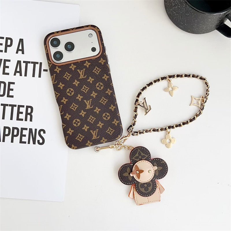 Louis Vuitton iPhone 18 Pro Case With Strap – Luxury Designer Crossbody Cover - Serene
