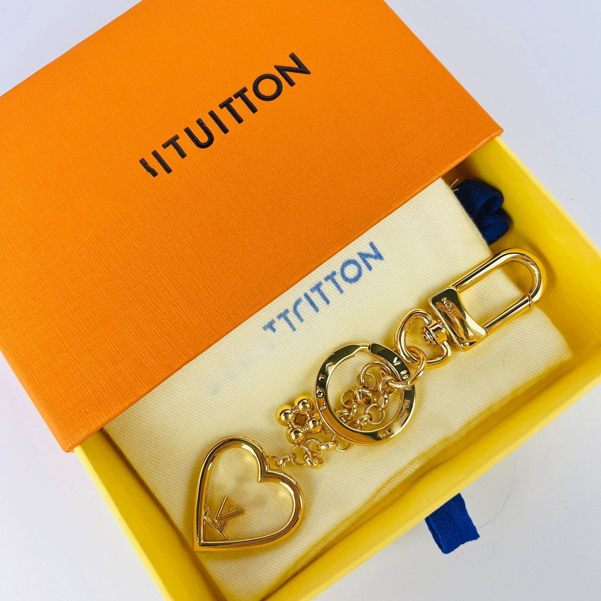 Louis Vuitton Monogram Charm Keychain - Serene
