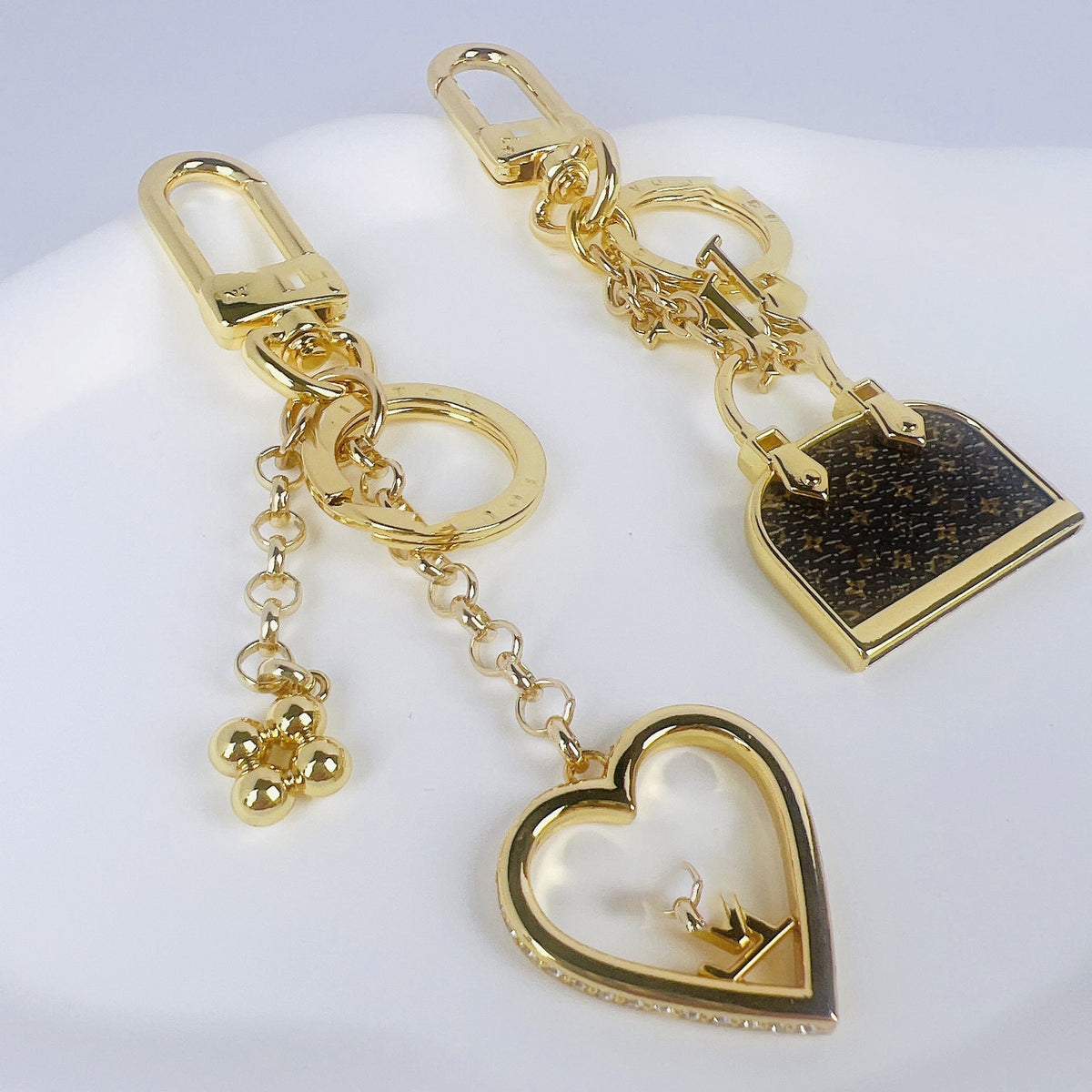 Louis Vuitton Monogram Charm Keychain - Serene